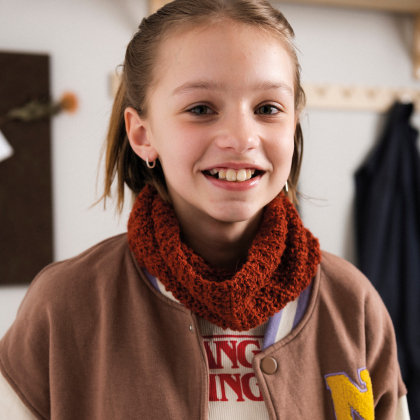 Aberdeen - virkad cowl