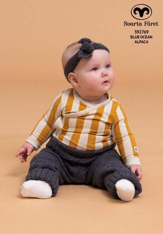 Byxa och pannband till baby