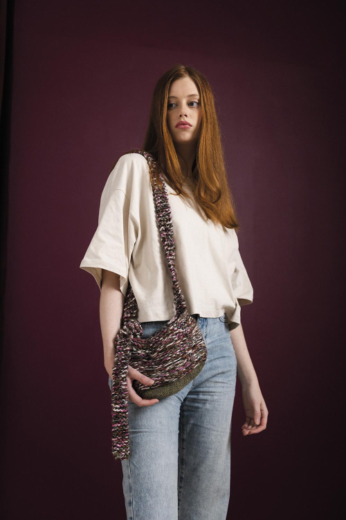 Salerno - stickad väska