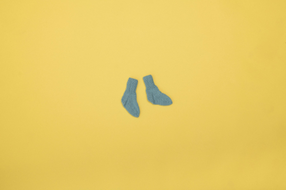 Enkla babysockor 