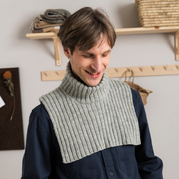 Leeds - stickad fuskpolo