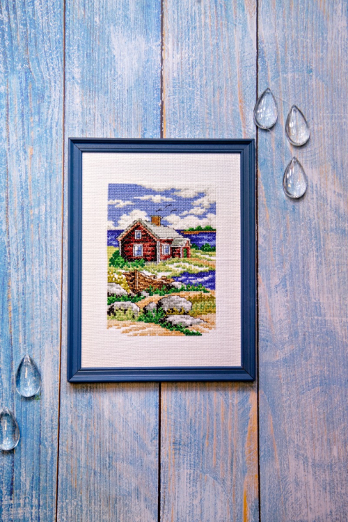 Tavla Skärgårdsidyll