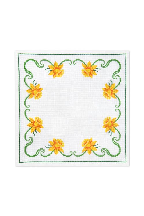 Ljuva påskliljor - duk