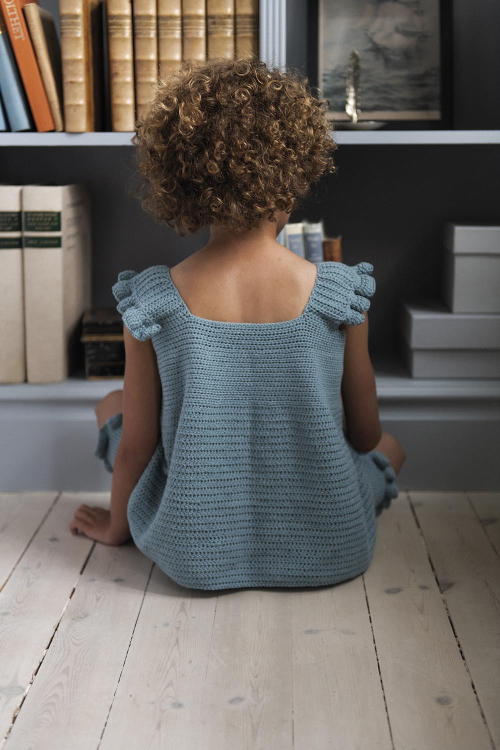 Skanör - virkad barntopp