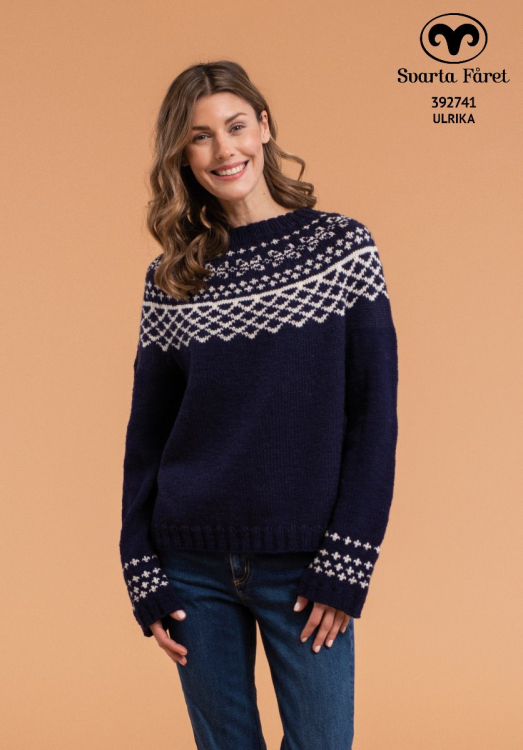 Oktröja med mönsterbård 