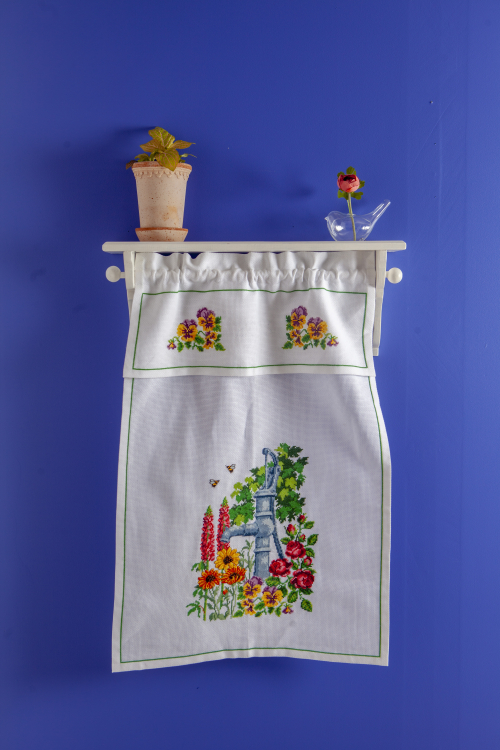 Trädgårdsidyll - paradhandduk