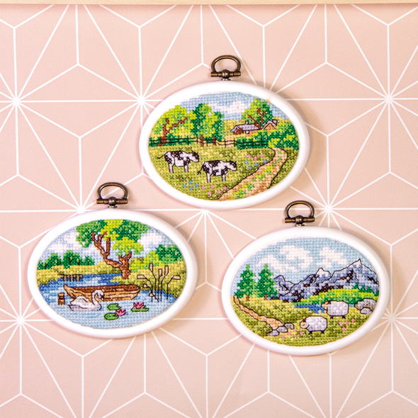 Ut i naturen - 3-pack flexitavlor