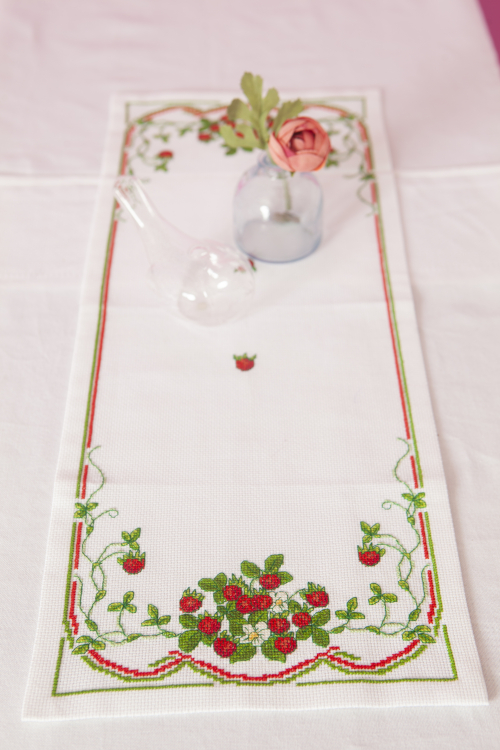 Smultron på rad - löpare