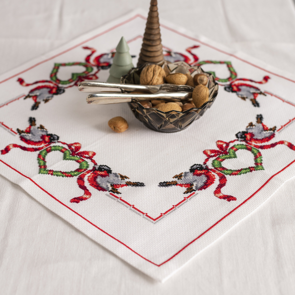 Domherrar och hjärtan - duk