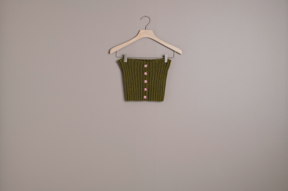 Toronto - halskrage med knappar