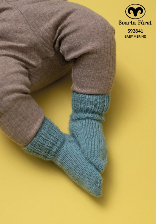 Enkla babysockor 