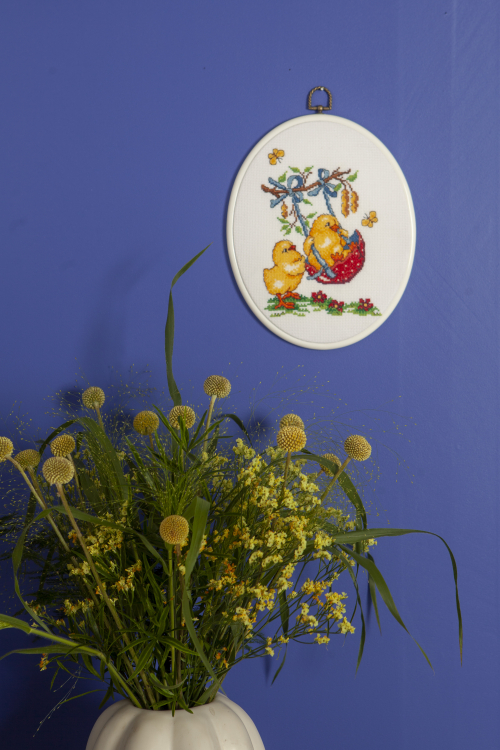 Gungande kycklingar - flexitavla