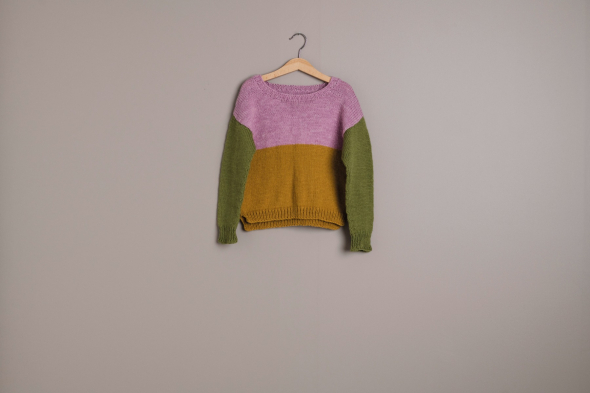 Barcelona mini - blocktröja till barn