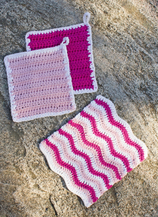 Disktrasa och grytlapp