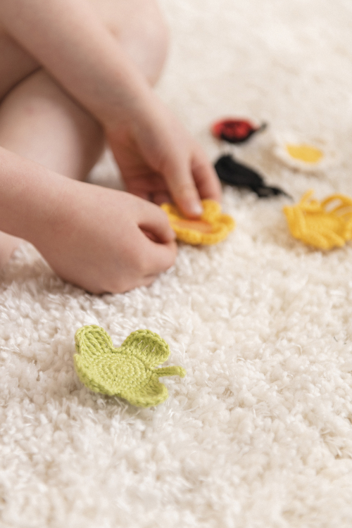 Putte – virkade patches