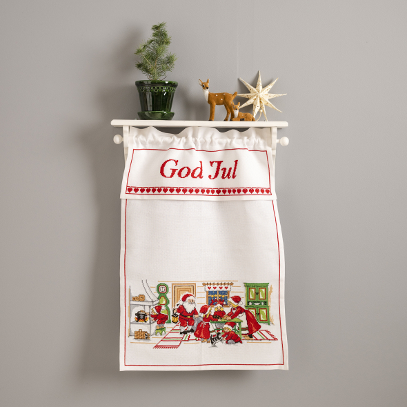 Julköket - paradhandduk